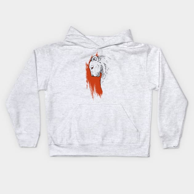 Lioness Kids Hoodie by Unchained Tom